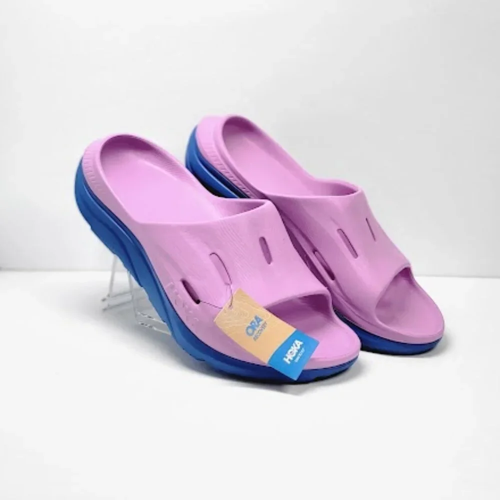 HOKA UNISEX ora recovery slide 3 pink Sz 11men 13 women's NEW - Picture 1 of 9